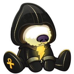 Telegram sticker ⚫️ Resistance Dog by @GiftChanges