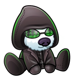 Telegram sticker ⚫️ Resistance Dog by @GiftChanges