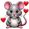 Sticker 🐀 Emoji IOS generation by @Murashkie_Emoji
