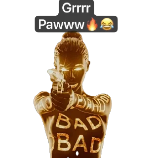 Telegram sticker 🔥 BaD. M fun stickers