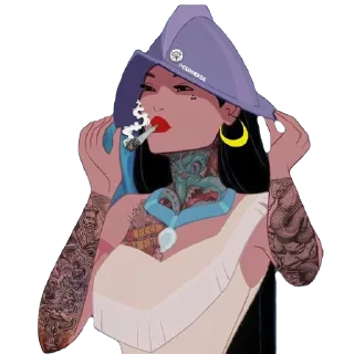 Telegram sticker 🚬 BaD. M fun stickers