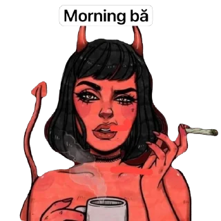 Telegram sticker 😎 BaD. M fun stickers