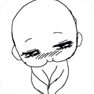 Telegram sticker 🫥 @nu7aaa