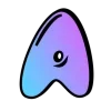 Video sticker 🤩 cartoon violet
 @e...
