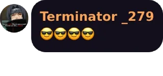 Video sticker 🤔 Terminator's Sticker Pack