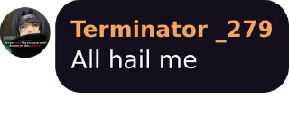 Telegram sticker 🤔 Terminator's Sticker Pack