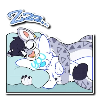 Telegram sticker 💤 Kaz