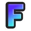 Video sticker 🔠 Fantasy Blue - @ab...