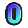 Sticker 🔠 Fantasy Blue - @abcemojiravena