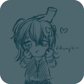Telegram sticker 🥰 Зелёная ебалайка с балалайкой :: @fStikBot