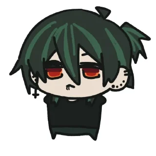 Telegram sticker 🥒 Зелёная ебалайка с балалайкой :: @fStikBot