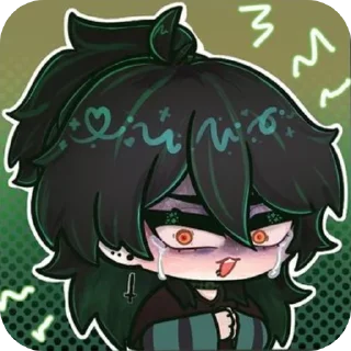 Video sticker 🫠 Зелёная ебалайка с балалайкой :: @fStikBot