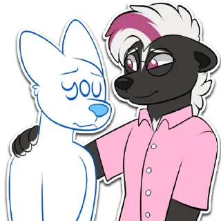 Video sticker 🤗 Niko and Fink