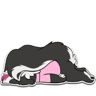 Telegram sticker 😵 Niko and Fink