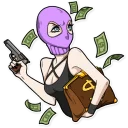 Video sticker 💰 Bad Girl