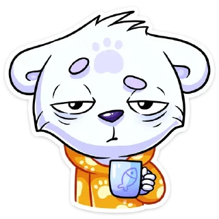 Telegram sticker ☹️ Илай :: @stickroom