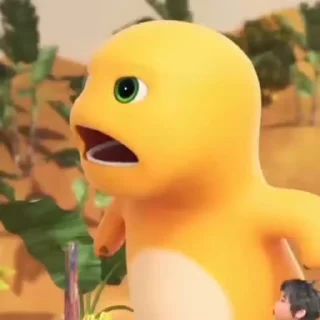 Video sticker 😾 Dino :: @fStikBot