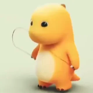 Video sticker 😑 Dino :: @fStikBot