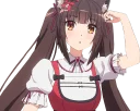Telegram sticker ❓ Nekopara :: @anime_stickss