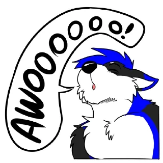 Video sticker 🐺 OmegaHusky