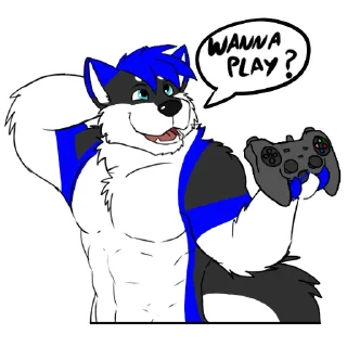 Telegram sticker 🎮 OmegaHusky