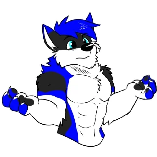 Telegram sticker 🤷‍♂ OmegaHusky