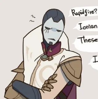 Telegram sticker 🀄️ League Of Legends Reaction 2