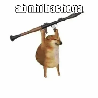 Video sticker 😀 Dragon Slayers cheems pack