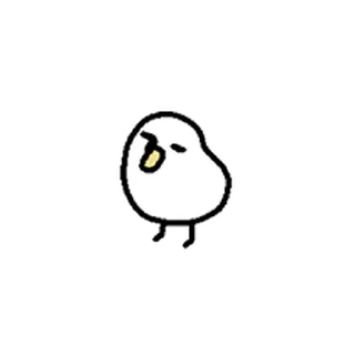 Telegram sticker ⭐ 애기 키위새 한마리 데려가세요~ 4 @moe_sticker_bot