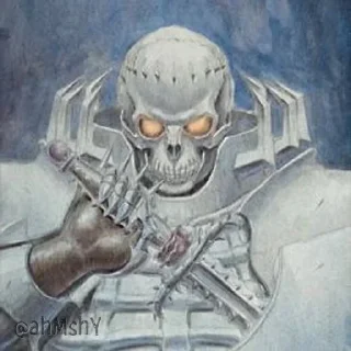 Video sticker ☠ - ᗷY @ahMshY 𓉮 . Skull Knight