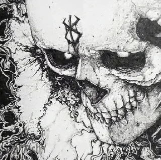 Telegram sticker 💀 - ᗷY @ahMshY 𓉮 . Skull Knight