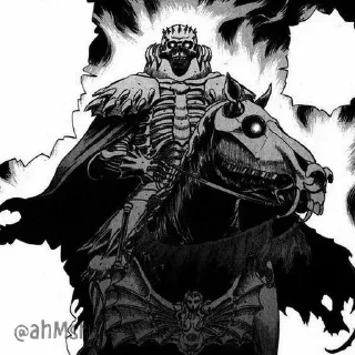 Telegram sticker ☠ - ᗷY @ahMshY 𓉮 . Skull Knight
