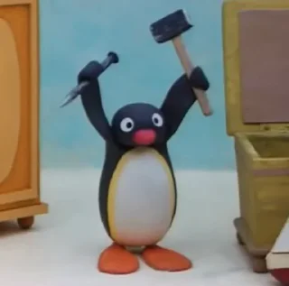 Telegram sticker 😳 noot noot