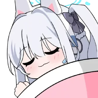 Telegram sticker 💤 /bag/ @BlueArchiveGlobal #2