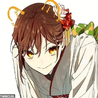 Telegram sticker 🌟 𝑲𝒚𝒐𝒌𝒐 𝑯𝒐𝒓𝒊 🌸 @TwinCurl