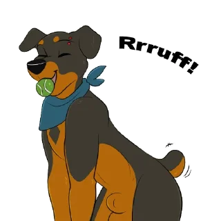 Telegram sticker 🎾 Tucker