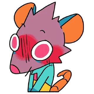 Telegram sticker 😳 Furryviza