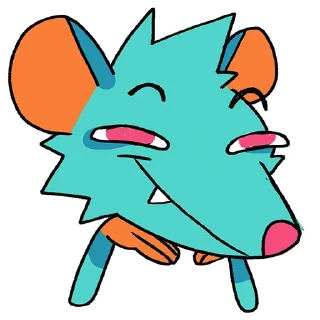 Telegram sticker 😏 Furryviza