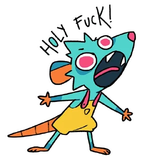 Telegram sticker 😱 Furryviza