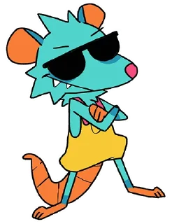 Telegram sticker 😎 Furryviza