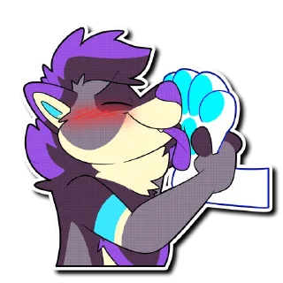 Telegram sticker 🐾 Kizma Husky! (@Kizma)