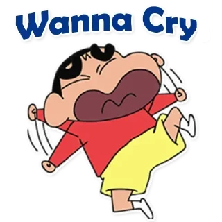 Telegram stiker 😭 Shinchan's Pack (@Shinchannohara0009)