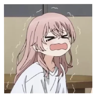 Telegram sticker 😭 خودکشی با قاشق (پک گندمه، ببر حلاله)