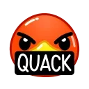 Video sticker 🤬 red ➜ @emoji1