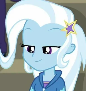 Telegram sticker 😌 Трикси @stickersnika :: @fStikBot