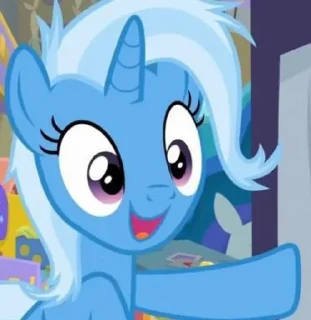 Telegram sticker 😃 Трикси @stickersnika :: @fStikBot