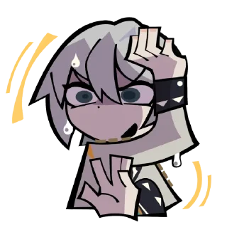 Telegram sticker 😰 Zenless Zone Zero 1