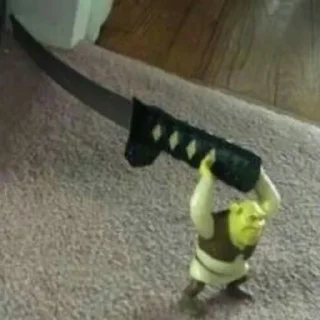 Video sticker 🔪 Shrek is ❤️ @pilulyababulya