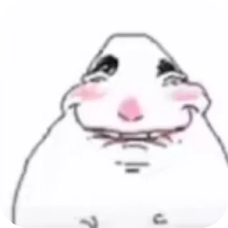 Telegram sticker 👄 хомяк