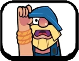 Telegram sticker 😱 Clash Royale Emotes